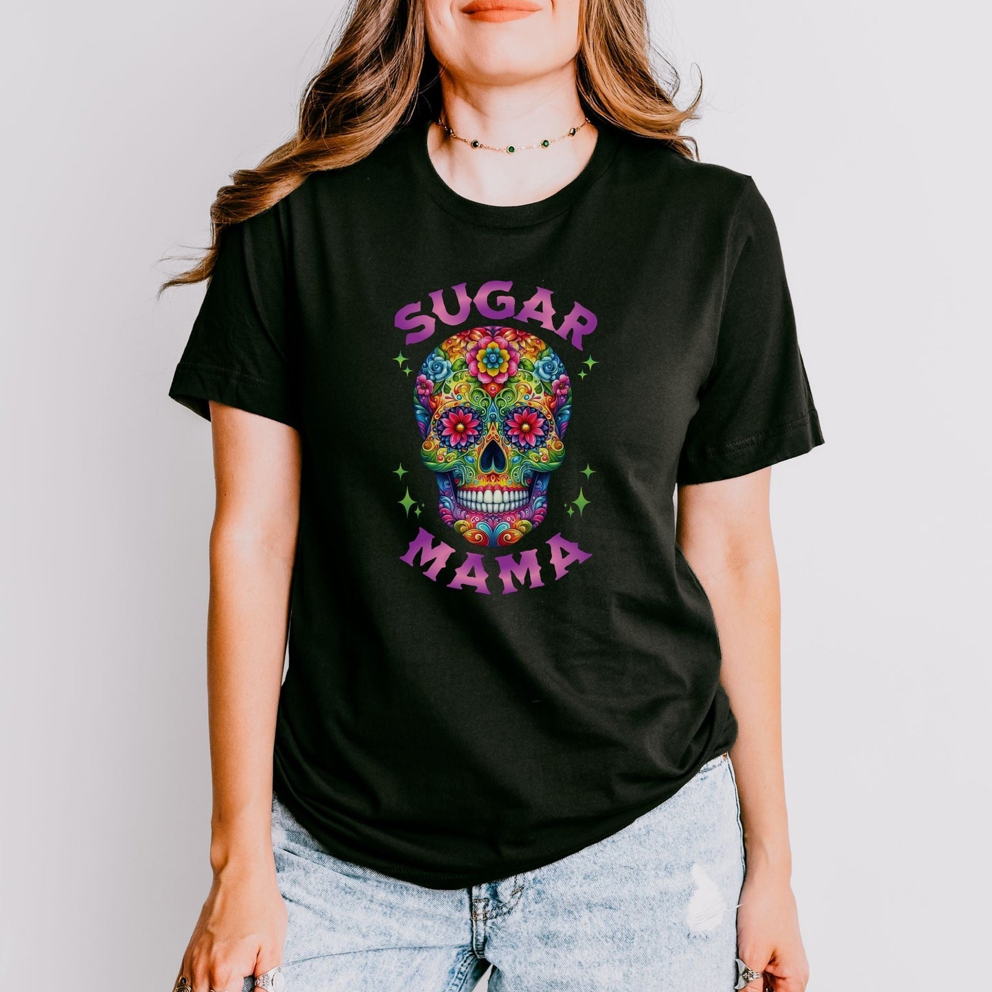 Sugar Mama Skull T-Shirt