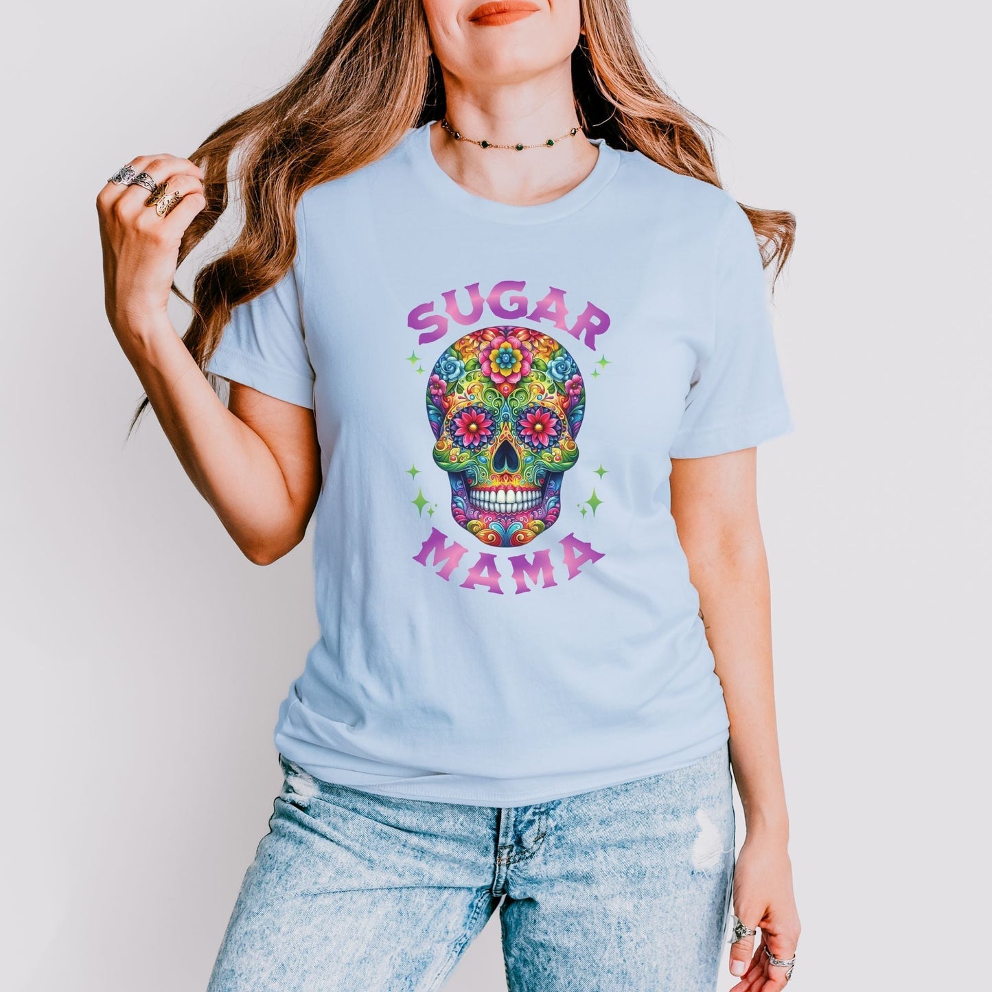 Sugar Mama Skull T-Shirt