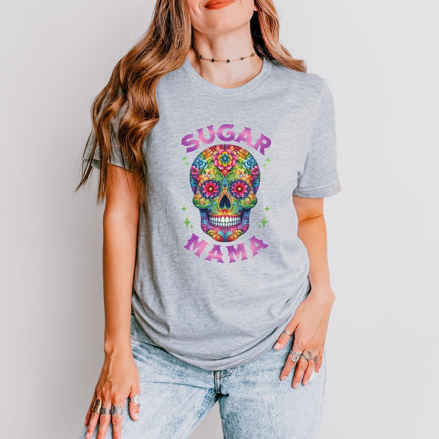 Sugar Mama Skull T-Shirt