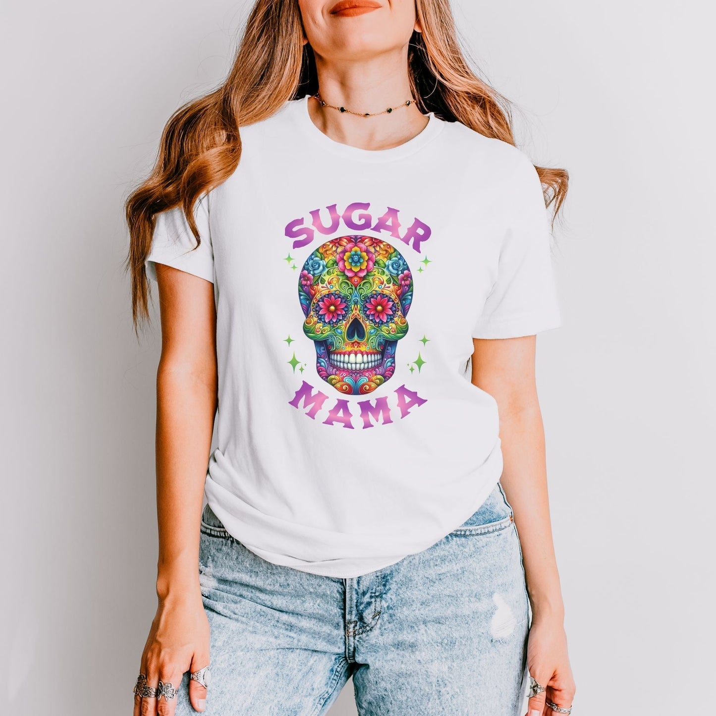 Sugar Mama Skull T-Shirt