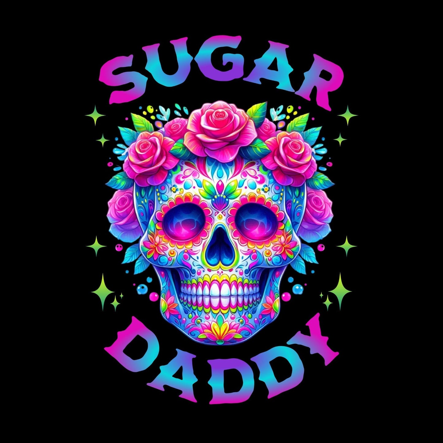 Sugar Daddy Skull T-Shirt