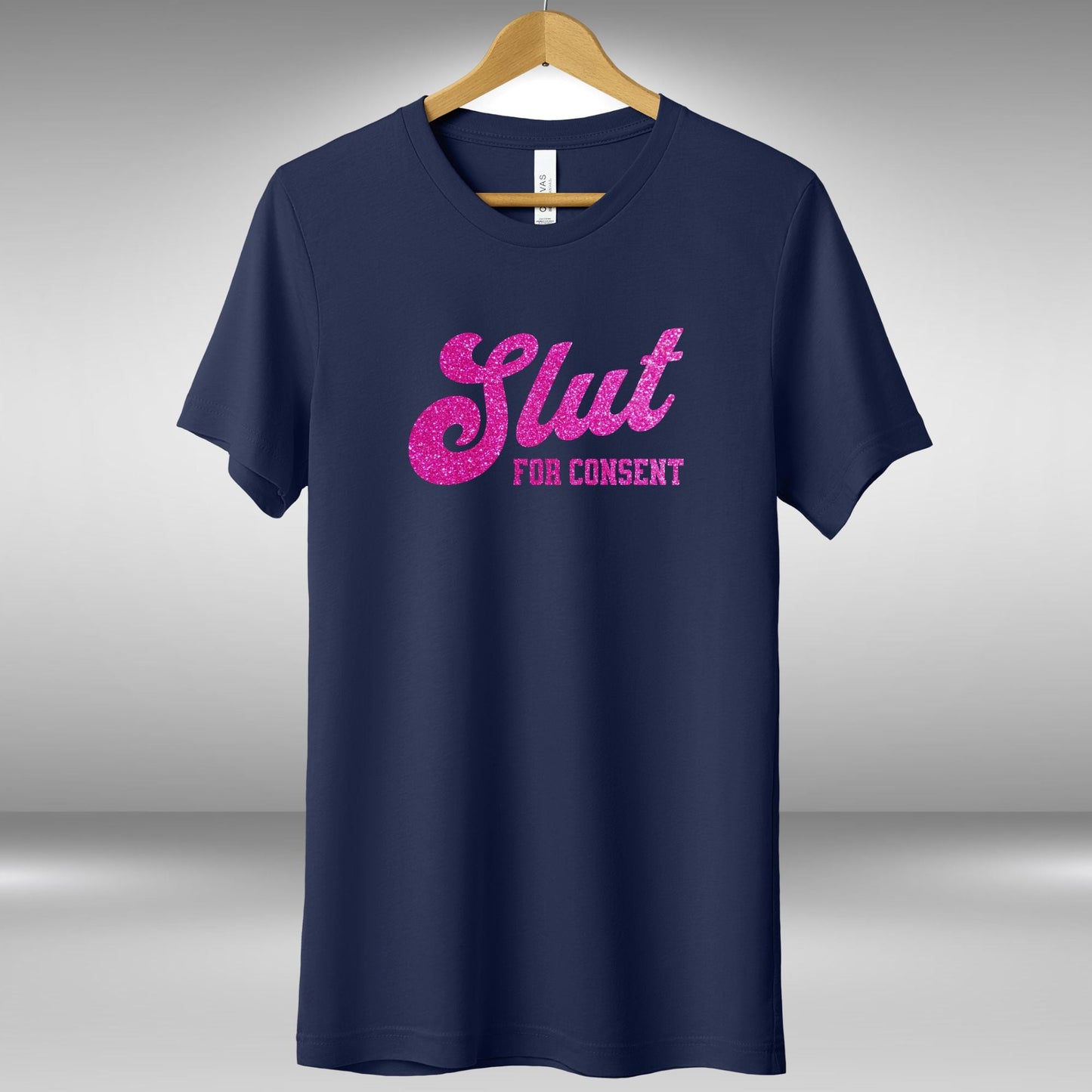 a t - shirt that says slut for content