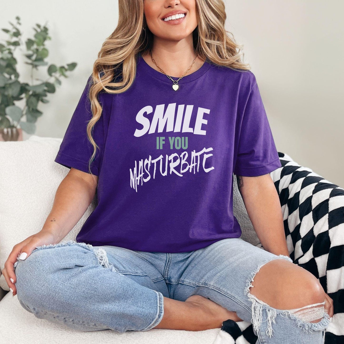 Smile If You Masturbate T-Shirt