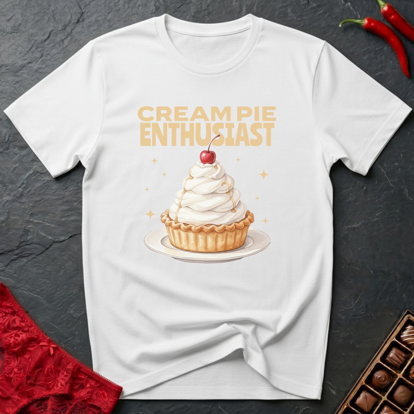 Cream Pie Enthusiast T-Shirt