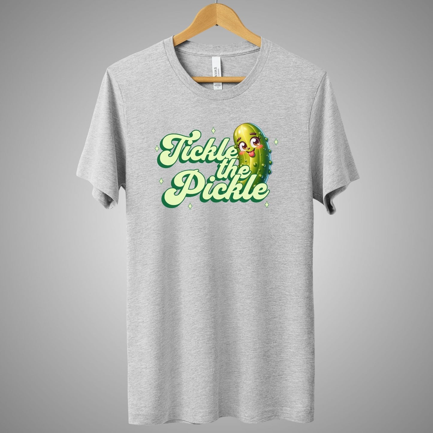 a t - shirt that says take the pickle on it