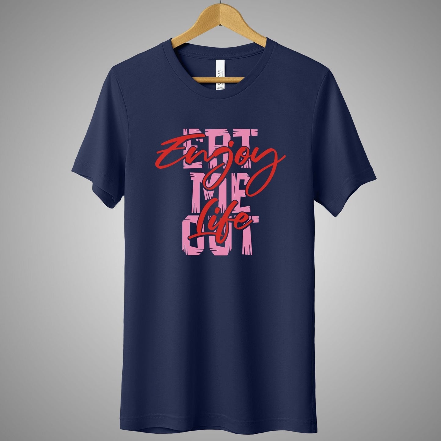 a navy t - shirt with the words get to the court printed on it