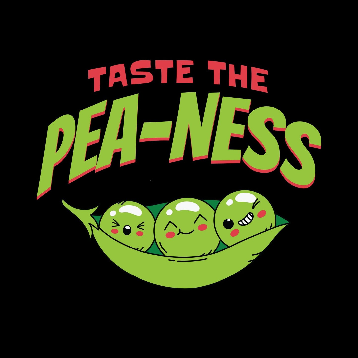 a group of peas sitting on top of each other