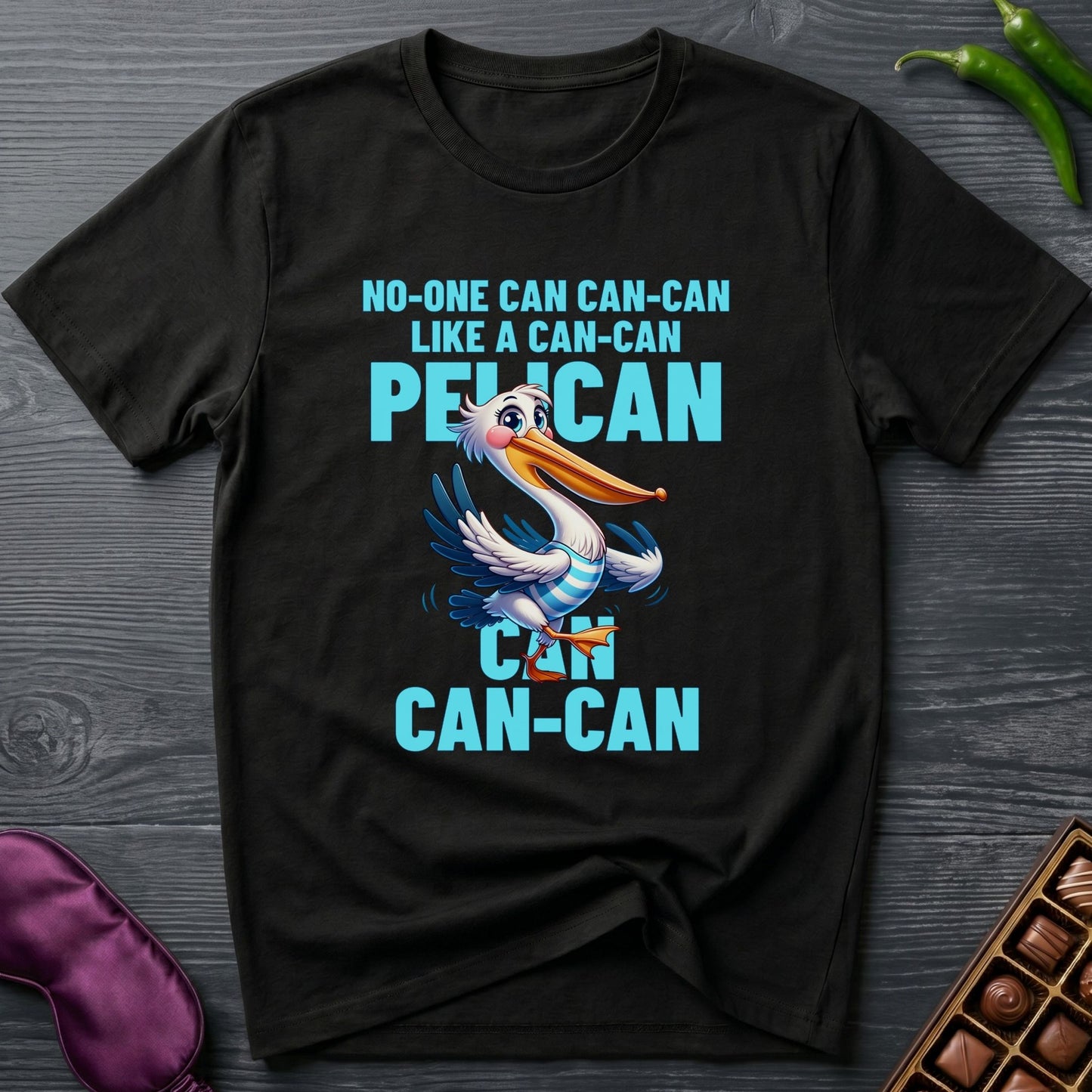 Can-Can Pelican T-Shirt