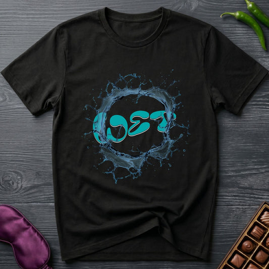 Wet Splash Graphic T-Shirt