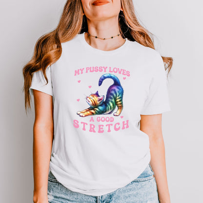 My Pussy Loves A Good Stretch T-Shirt