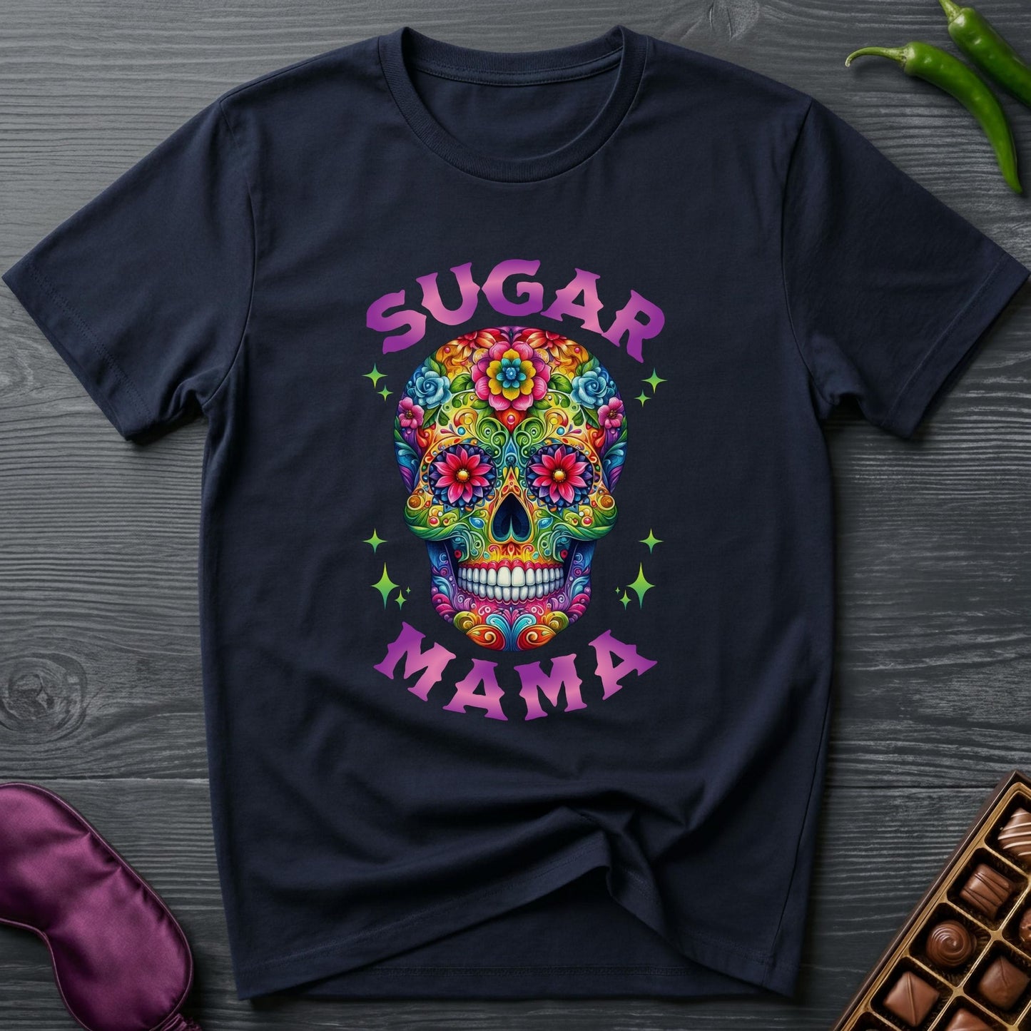 Sugar Mama Skull T-Shirt
