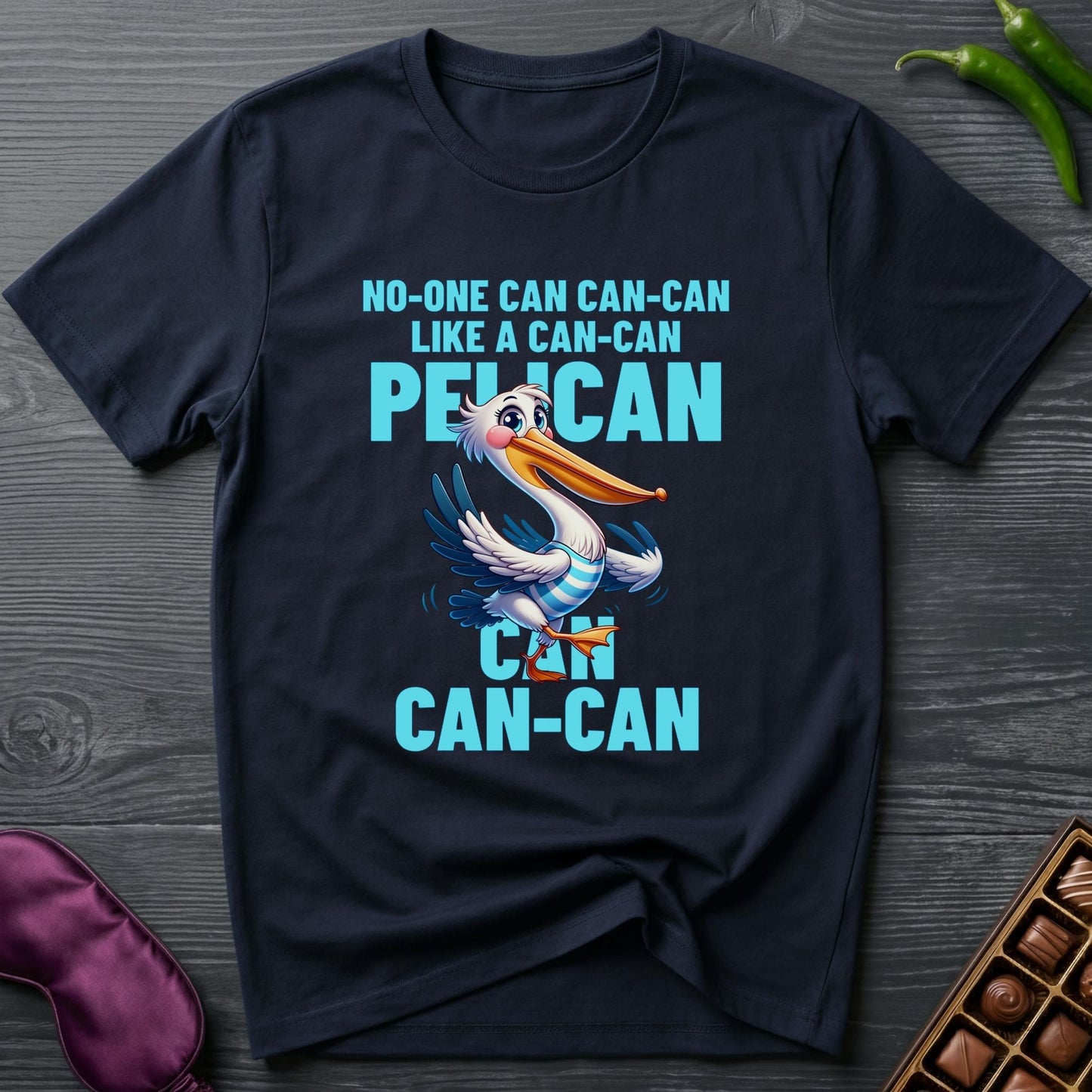 Can-Can Pelican T-Shirt