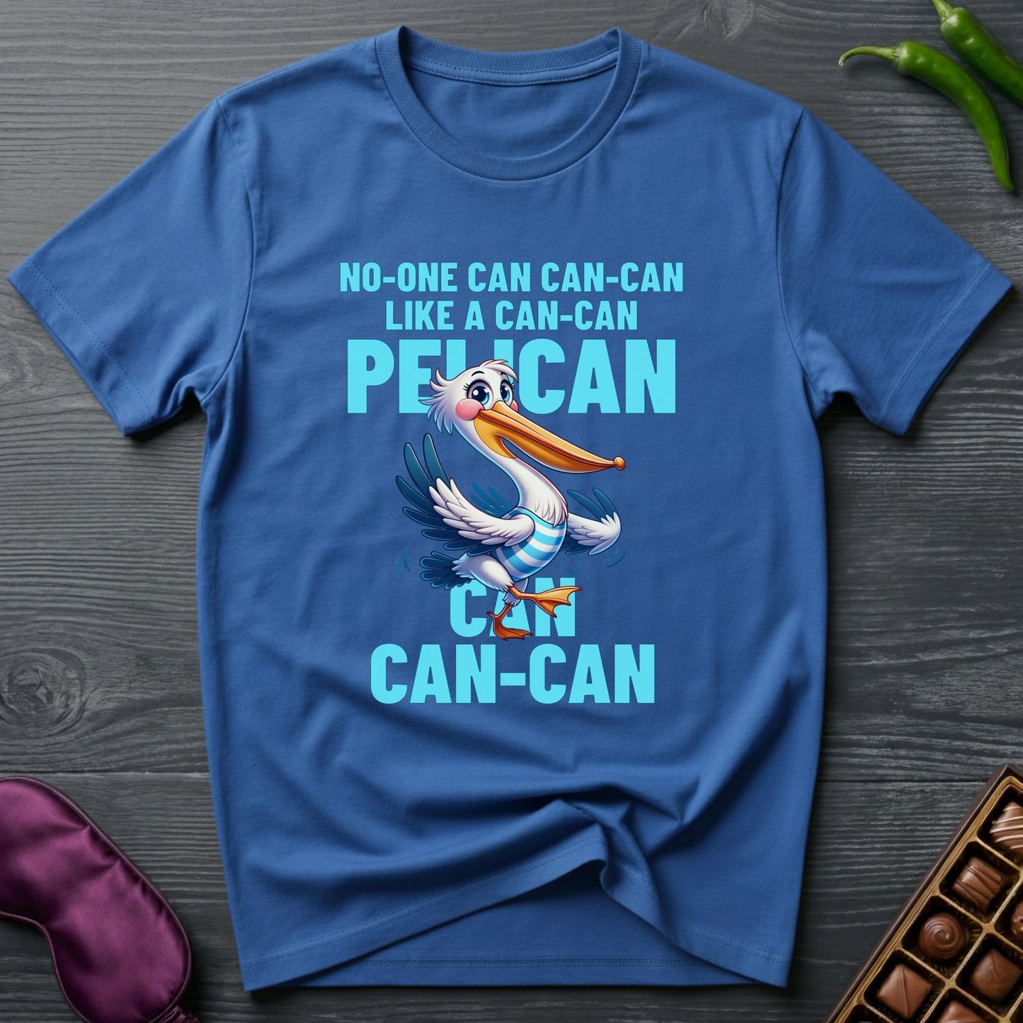 Can-Can Pelican T-Shirt