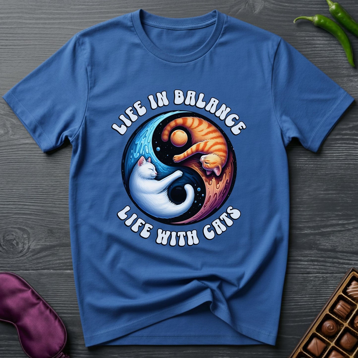 Life In Balance With Cats T-Shirt