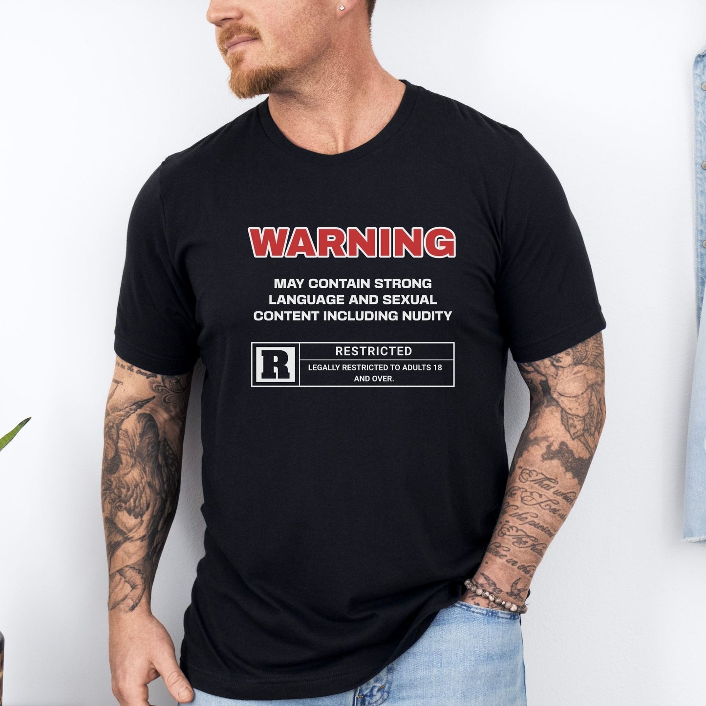 Warning Restricted T-Shirt