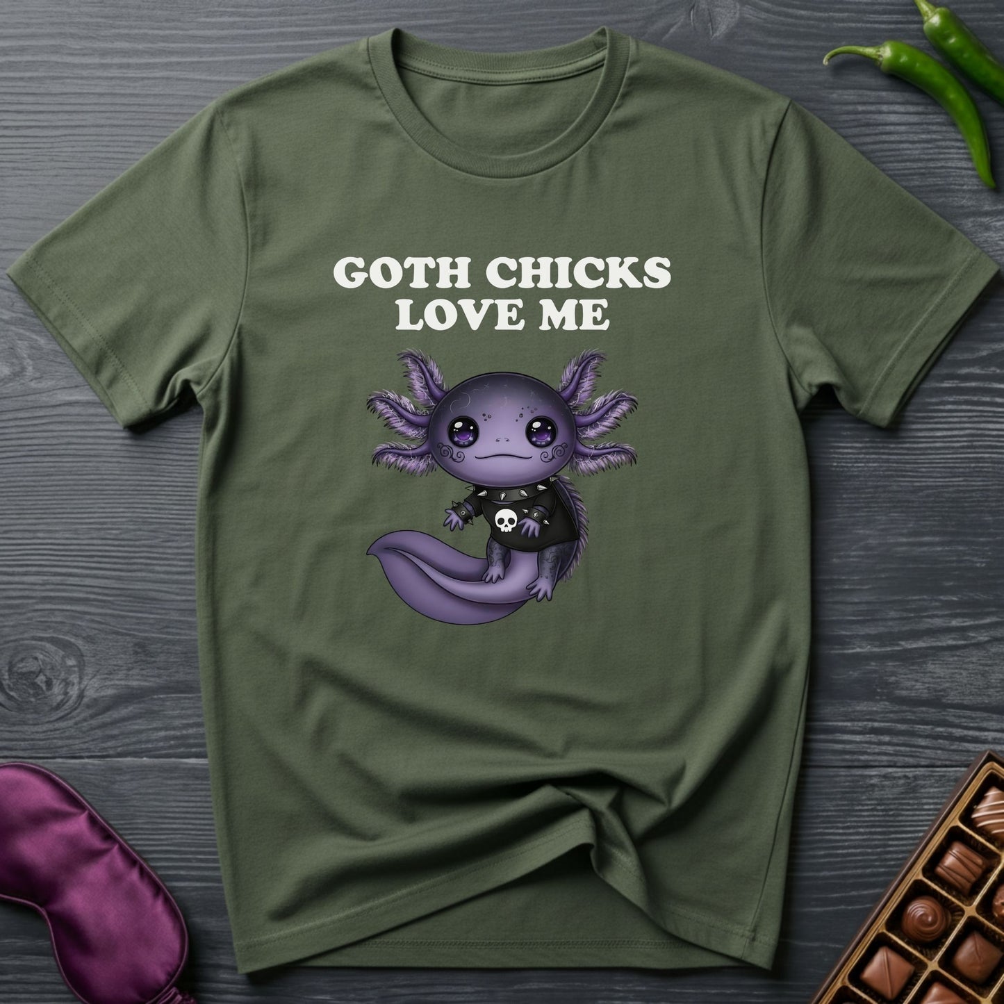 Goth Chicks Love Me T-Shirt