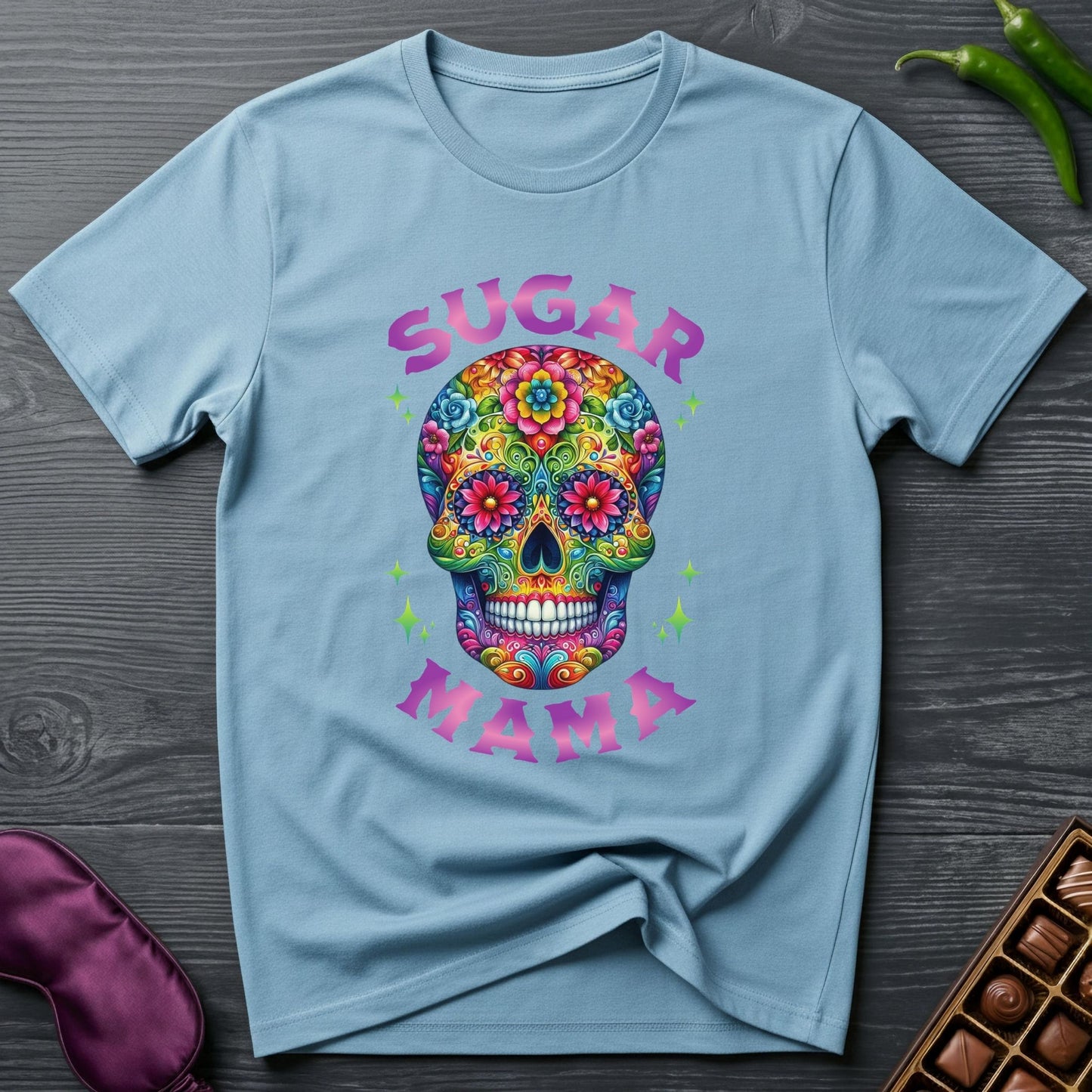 Sugar Mama Skull T-Shirt