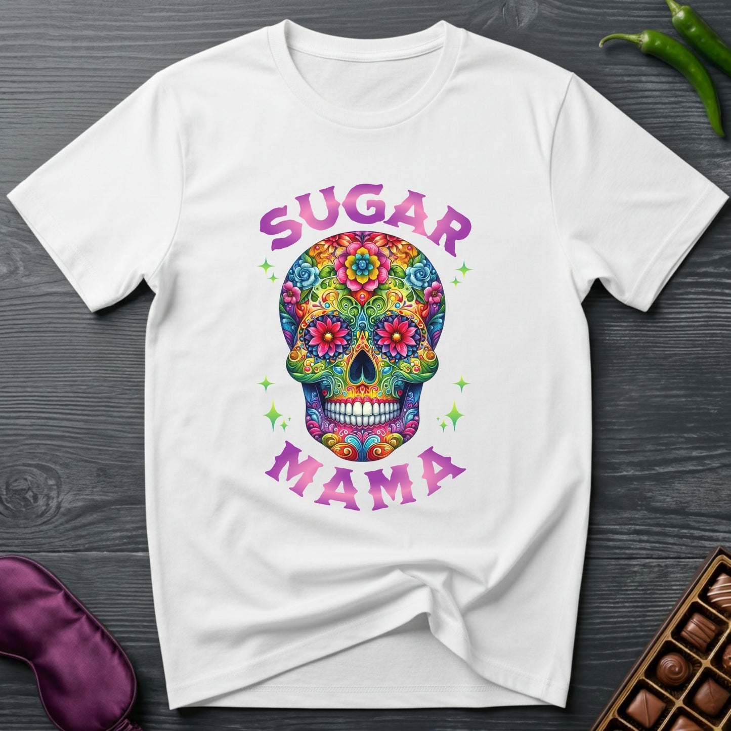 Sugar Mama Skull T-Shirt