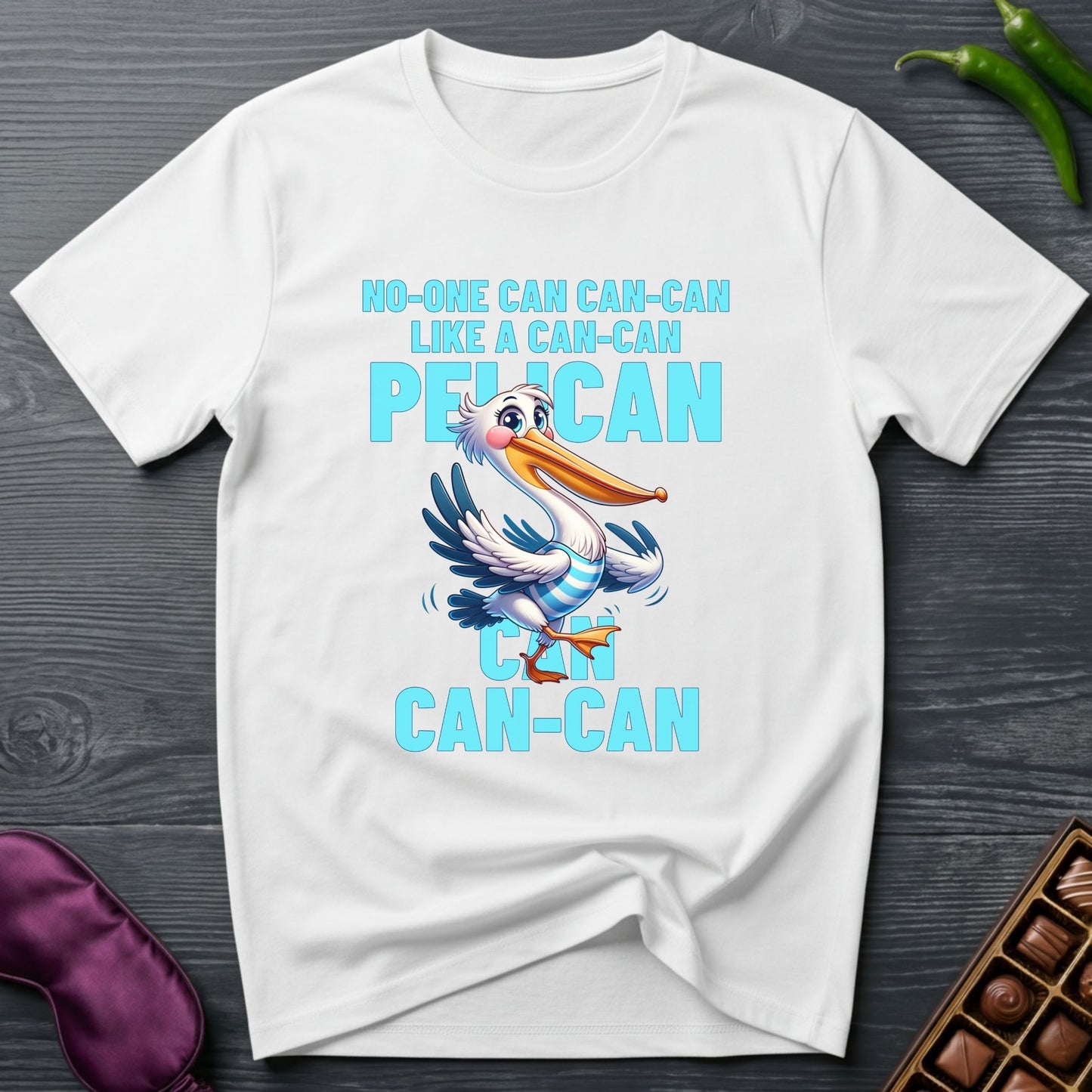 Can-Can Pelican T-Shirt
