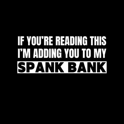 a black and white photo with the words if you're reading this i '