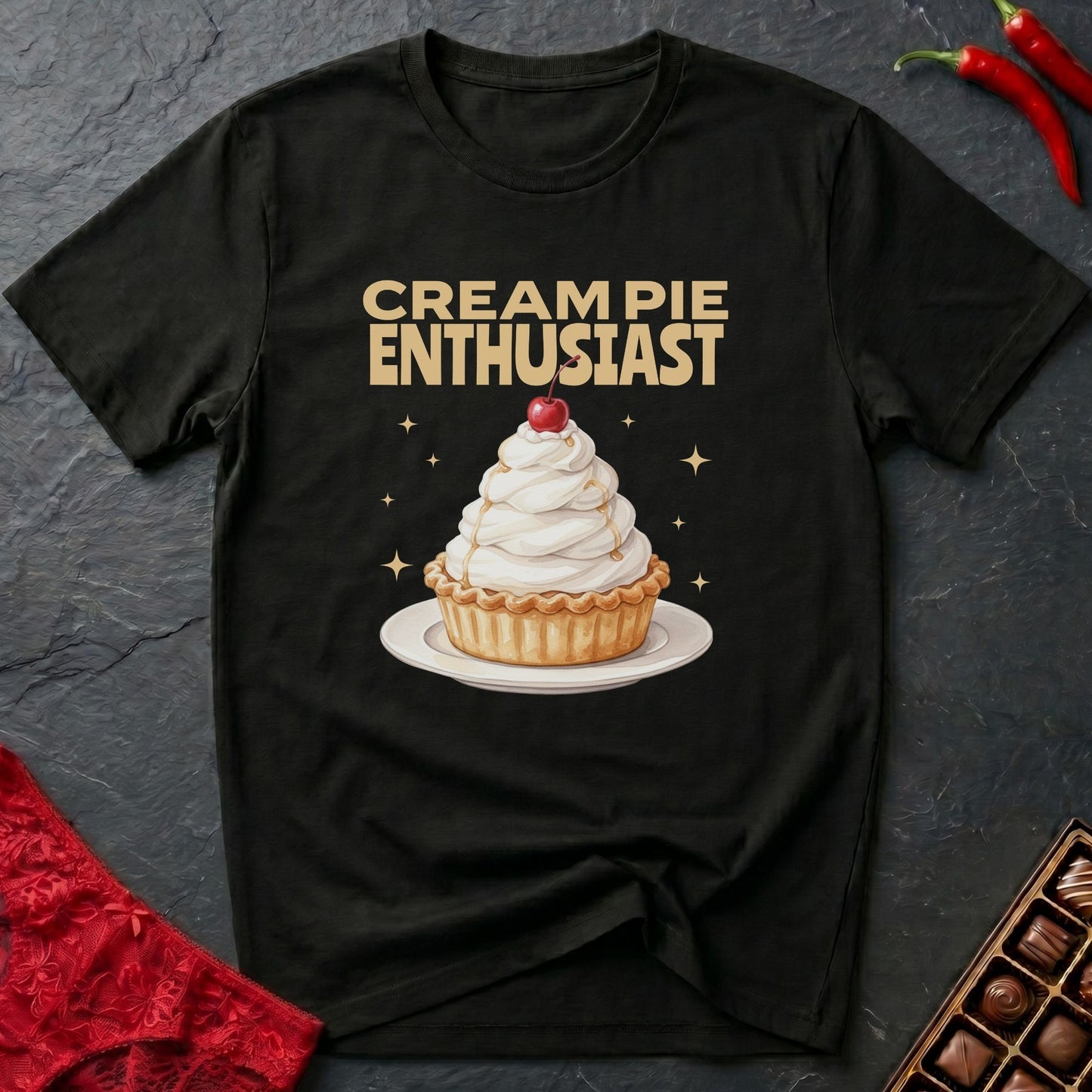 Cream Pie Enthusiast T-Shirt