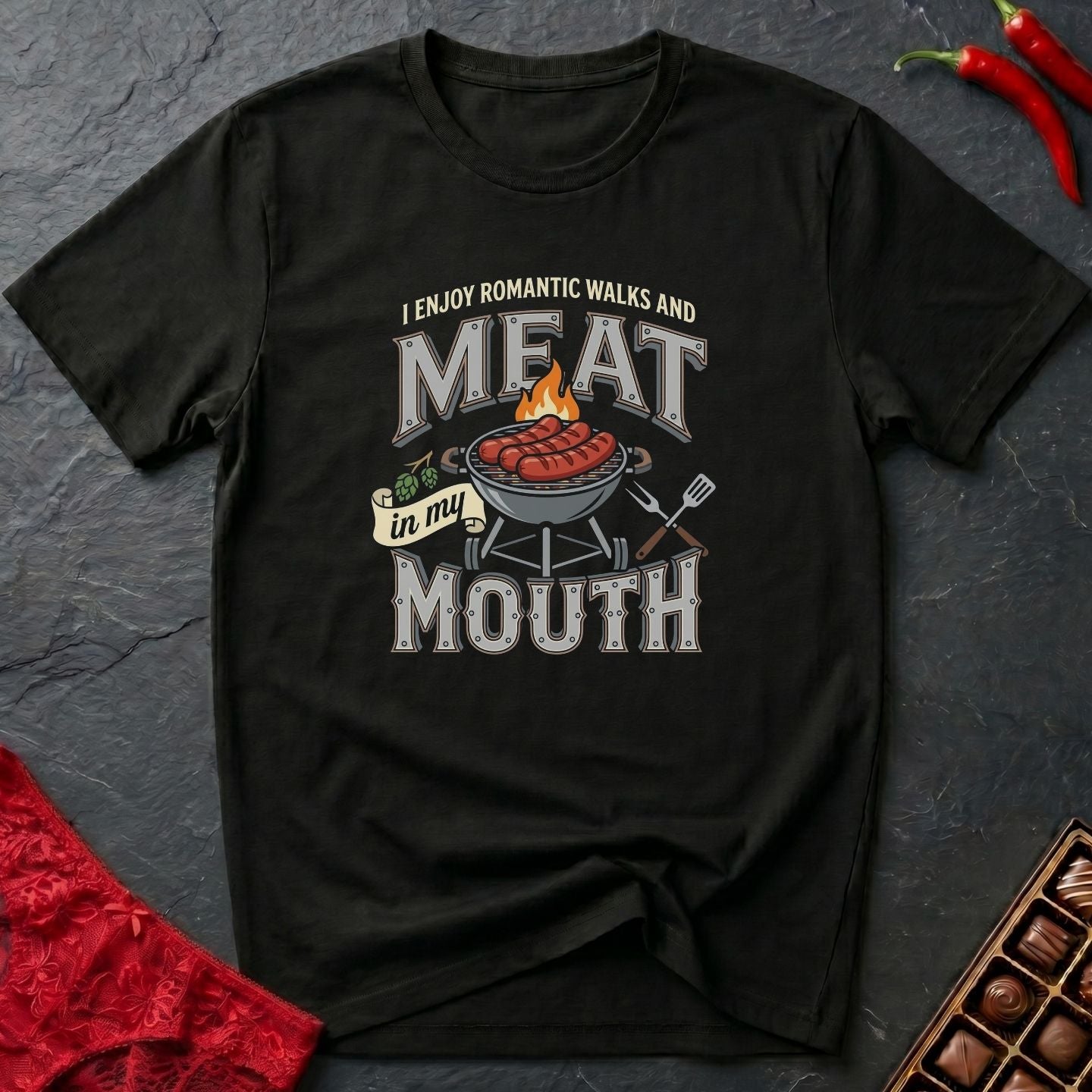 Romantic Walks Meat T-Shirt