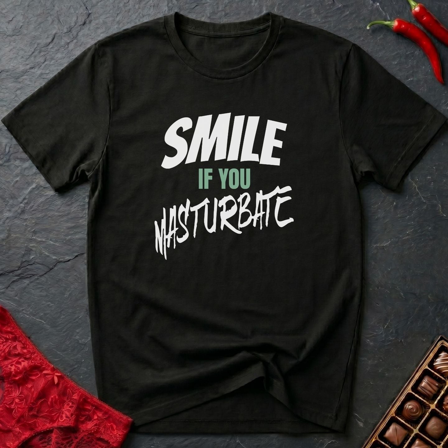Smile If You Masturbate T-Shirt