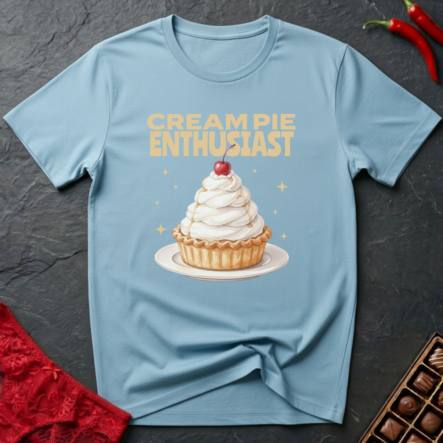 Cream Pie Enthusiast T-Shirt