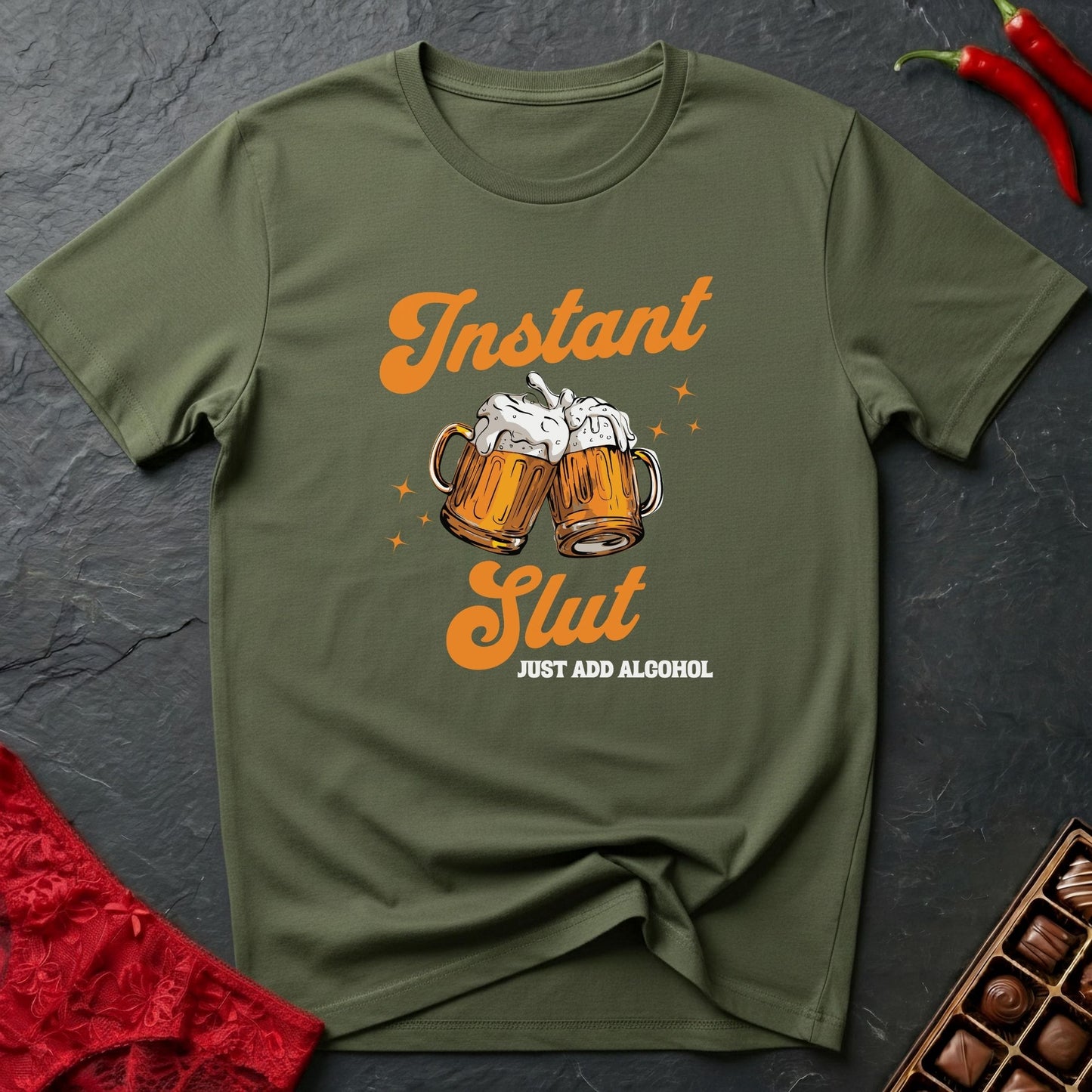 Instant Slut Beer T-Shirt