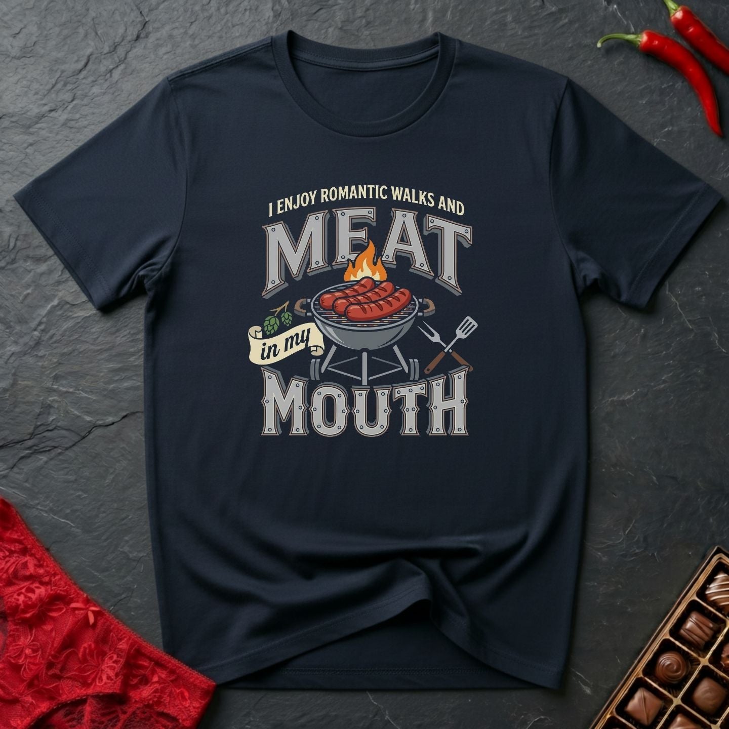 Romantic Walks Meat T-Shirt