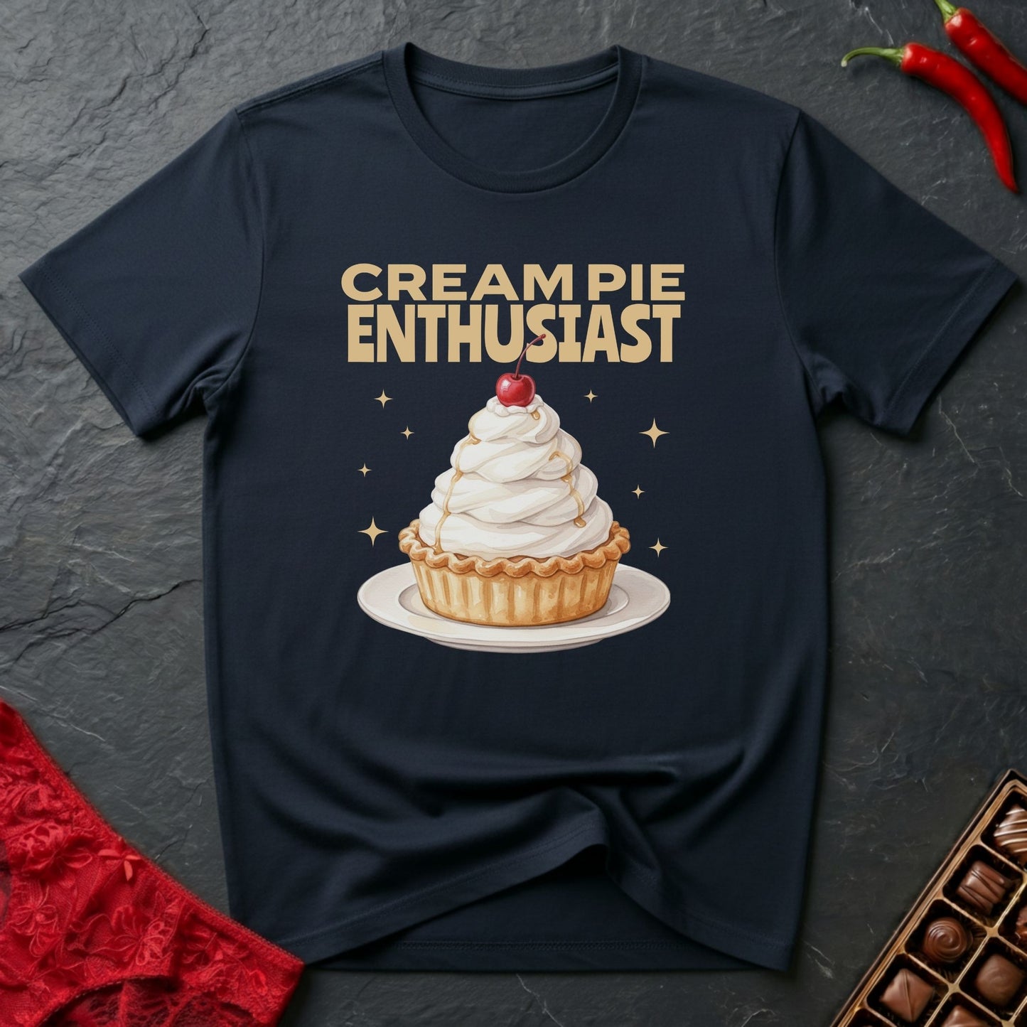 Cream Pie Enthusiast T-Shirt