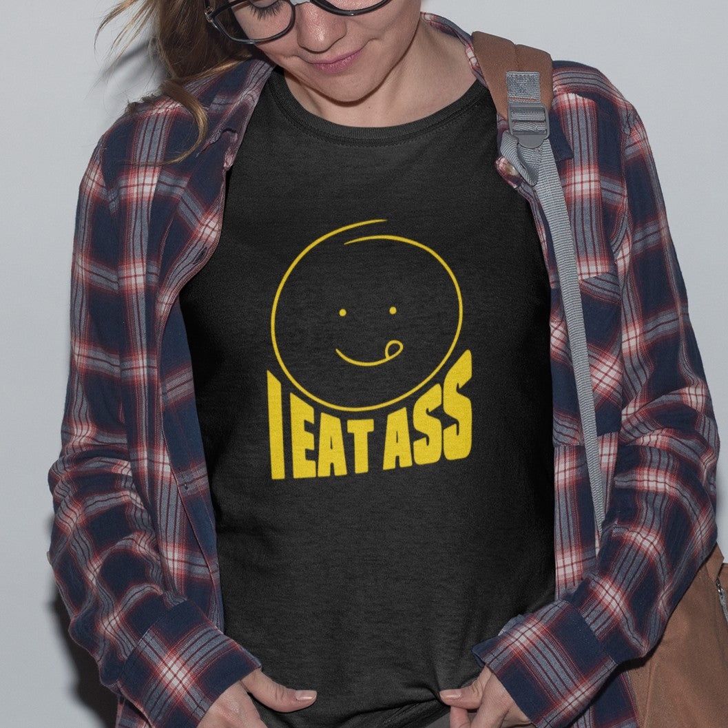 Eat Ass Smiley Face T-Shirt