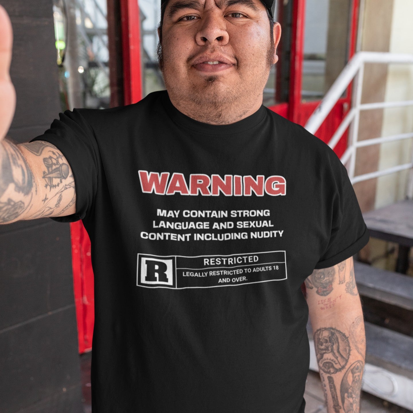 Warning Restricted T-Shirt