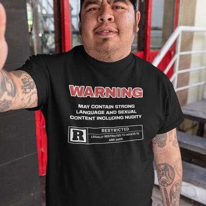 Warning Restricted T-Shirt
